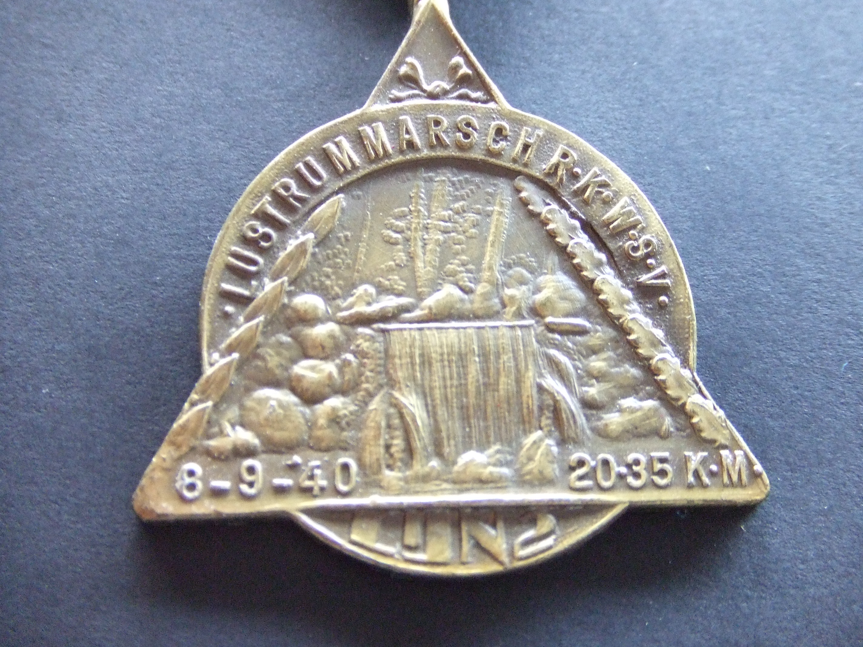 Wandelsportvereniging lijn 2 oude medaille 1940